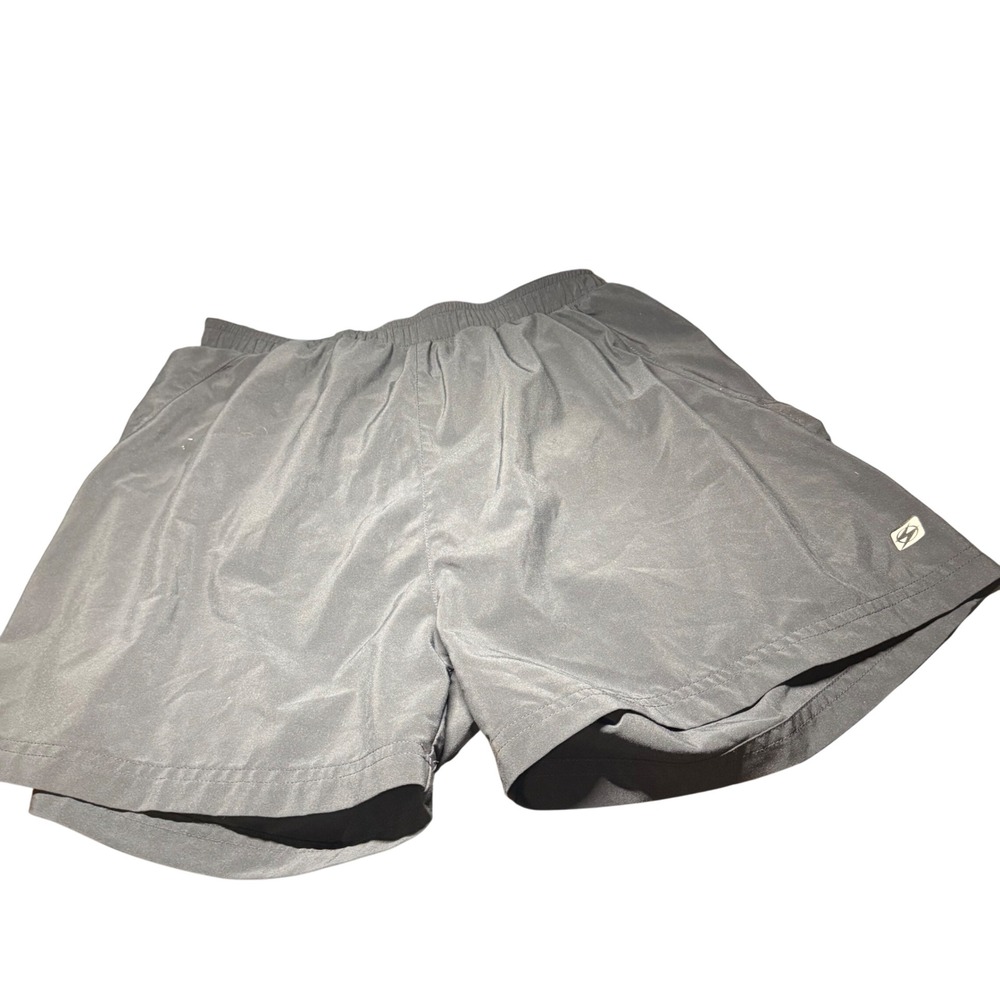 Sugoi Womens Black Performance‎ Running Shorts Medium Rear Zip Pocket Activewear
